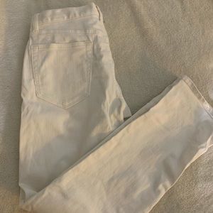 Banana Republic White Jeans